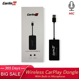 Carlinkit Draadloze Smart Link Apple Carplay Dongle Voor Android Navigatie Speler Mini Usb Carplay Stok Met Ingebouwde Microfoon