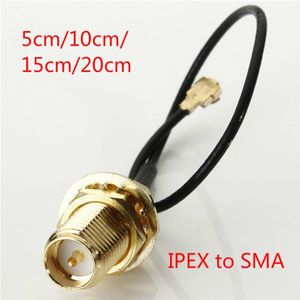 5PCS IPEX to RP-SMA-K SMA Connector U.FL IPX IPEX RF Jumper Cable RP SMA to IPX RF 1.13 Extension Pigtail Connector for AP Wi-Fi