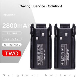 Original Baofeng BL-8 2800mAh 7.4V Li-ion Battery for UV-82 UV-8D UV-89 UV-8 Two Way Radio Transceiver Battery High Capacity
