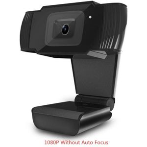 Hd 1080P Met Microfoon En 3-Gear Licht Conference Video Autofocus Computer Hd Webcam Met 3 Helderheid voor Dim Kamer
