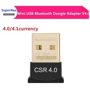 Mini USB Bluetooth Adapter V4.0 CSR Dual Mode Draadloze Bluetooth Dongle 4.0 Zender Voor Windows 10 Win 7 8 Vista XP Laptop