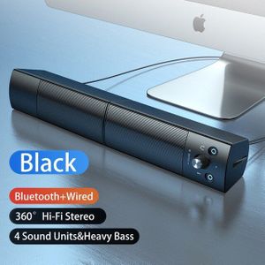 Luidsprekers Voor De Computer Afneembare Bluetooth Speaker Surround Sound Subwoofer Soundbar Voor Pc Laptop Usb Bedrade Caixa De Som