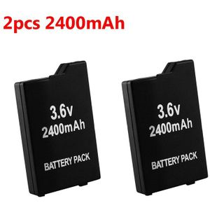 2X2400Mah Batterij Voor Sony PSP2000 PSP3000 Psp 2000 Psp 3000 Gamepad Voor Playstation Portable Controller Vervanging Batterijen