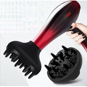 Zwart Plastic Föhn Curling Kap Haar Diffuser Droger Blower Kapsalon Droger Accessoires Krullen