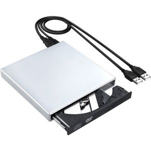 Externe Dvd Drive Optische Drive Usb 2.0 Cd Rom Speler CD-RW Brander Schrijver Reader Recorder Portatil Voor Laptop Windows Pc