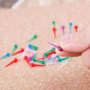 200 Stuks Plastic Veiligheid Push Pins Punaises Voor Kleermakerij Sjaal Tailor Kantoren Scholen Levert X3UE