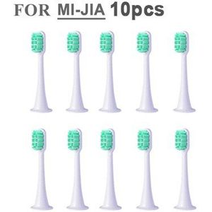 10Pcs Vervangende Opzetborstels Voor Mi Soocas X3/X1/X5 Voor Mi Jia/Dus Zorg X3 elektrische Tandenborstel Heads