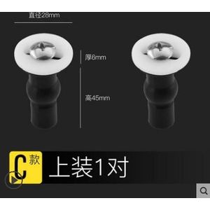 2 Stuks Universele Toiletbril Scharnieren Vervanging Fittings Bevestigingen Top Fix Wc Bisagra Gesp Schroef Wc Accessoires Reparatie Tools