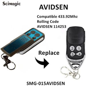 Voor Avidsen 114253 Gate Afstandsbediening Garagedeuropener Voor 104251 104250 Oude Rode 104257 104350 654250 664700 433 Mhz