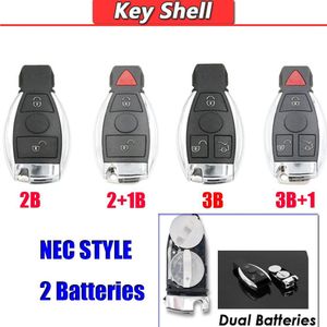 2/3/4 Knop Vervang Remote Key Case Shell Nec Stijl Voor Mercedes Benz C Klasse W204 W203 w205 Vito C200 W163 A200 2000 +