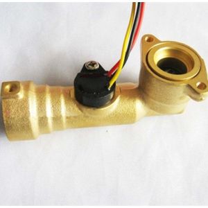 Water Flow Sensor Hal Schakelaar Sensor Boiler Flowmeter Voor Boilers Drinken Fonteinen G1/2 0.3-10l/Min 2.0MPa DC3-24V