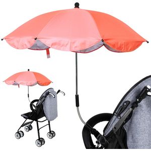 1 pcs Afneembare Kinderwagen Paraplu Verstelbare Baby Kinderwagen Cover Uv-stralen Zon Schaduw Parasol Regen Protecter Outdoor Tool