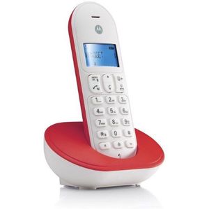 Draadloze Telefoon Motorola T101 Dect Rood
