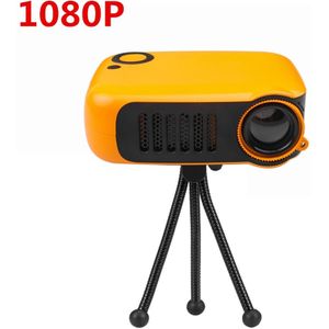 A2000 Mini Draagbare Projector 800 Lumen Eye-Verzorgende 1080P Lcd 50,000 Uur Levensduur Lamp Home Theater Video Projector