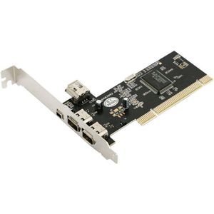 Pci 4 Poorts Firewire Ieee 1394 1394A 4/6 Pin Controller Card Adapter Controller Video Capture Card Adapter Voor Hdd MP3 pda