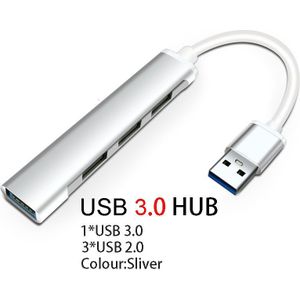 Type C Hub Usb 3.0 Hub Splitter Snelle Snelheid USB3.0 USB-C Otg Adapter Kabel Voor Macbook Pro 13 15 Air mi Pro Huawei Matebook Usb C