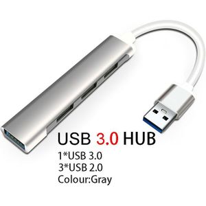 Type C Hub Usb 3.0 Hub Splitter Snelle Snelheid USB3.0 USB-C Otg Adapter Kabel Voor Macbook Pro 13 15 Air mi Pro Huawei Matebook Usb C