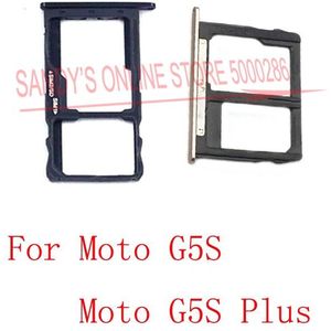 10 Stuks Top Micro Sim Card Tray Slot Houder Voor Motorola Moto G5S / Moto G5 S Plus g5S + Sim Tray Vervangende Onderdelen