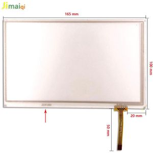 Voor 7 ''inch GPS navigatie Touch Screen Weerstand Digitizer 4pin 165mm * 100mm Innolux AT070TN92 AT070TN93 AT070TN90 HSD070IDW1