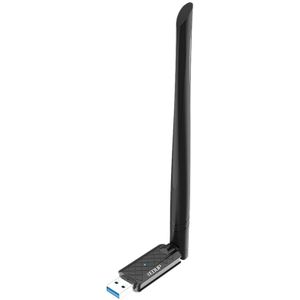 Edup EP-1687 Wifi Adapter Usb 3.0 Ac 1300Mbps Dual-Band 2.4G/5Ghz Wireless Network Adapter voor Notebook Computers, desktop