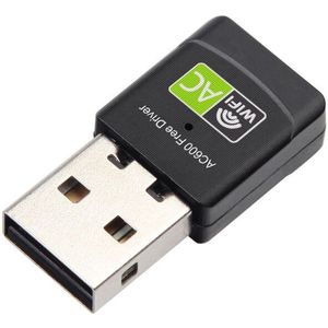 Gratis Driver Usb Wifi Adapter 600Mbps Wi-fi Adapter 5Ghz Antenne Usb Ethernet Pc Wifi Adapter Lan Wifi dongle Ac Wifi Ontvanger