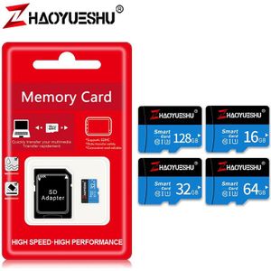 Moderne Stijl Rode Geheugenkaart 8Gb 4Gb Micro Sd Kaart Blauw Tf Card 16Gb 32Gb Geheugen stick Voor Mobiele Telefoon Met Sdhc/Sdxc Kaart