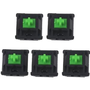 100% Nieuw En 5Pcs Greetech Groene Schakelaars As Voor Razer Gaming Mechanische Toetsenbord Voor Cherry Mx 3pin Schakelaar