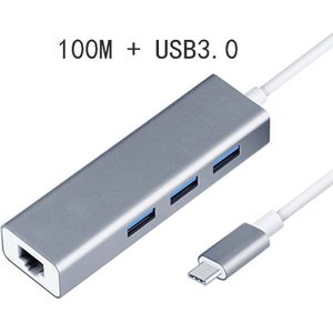 USB3.0 Hub USB-C Docking Station Type C Naar USB3.0 RJ45 Gigabit Pd Hub Voor Laptop Macbook Pro Hp Dell Oppervlak lenovo Samsung Dock
