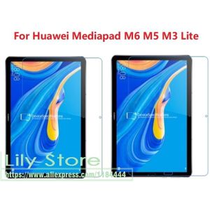 2 Pcs Voor Huawei Mediapad M6 M5 M3 Lite Clear Screen Protector Beschermende Film Op Media Pad 8.4 8 10.8 10.1 Inch Tablet