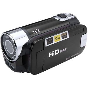 Vlog Camera 1Pc 1080P Full Hd 16MP Dv Camcorder Digitale Video Camera 270 Graden Rotatie Scherm 16X Night schieten Digitale Zoom