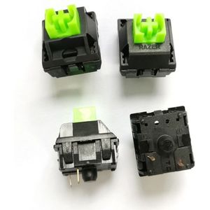 4Pcs 3Pin Razer Groene Schakelaars As Voor Razer Blackwidow Chroma Gaming Mechanische Toetsenbord Voor Cherry Mx Gateron Schakelaars