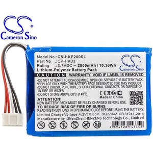 Cameron Sino GSP805070 Batterij Voor Harman Kardon Esquire 2 CP-HK0 Speaker 3.7V 2800Mah Li-Po Li Polymeer batteria