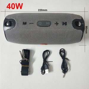 40W High Power Draadloze Bluetooth Speaker Draagbare Kolom Bass Bt Speaker Ondersteuning Usb Tf Soundbar Sound System