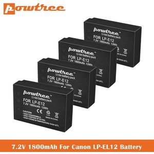 LP-E12 Batterijen Voor Canon SX70 Hs, Rebel SL1, EOS-M, Eos M2, Eos M10, eos M50, Eos M100, Eos M200 Mirrorless Digitale Camera &#39;S