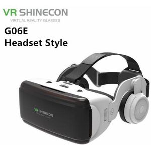 Vr Virtual Reality 3D Bril Stereo Vr Google Kartonnen Headset Helm Voor Ios Android Smartphone,Bluetooth Rocker R57
