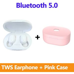 A6S TWS Bluetooth 5.0 Oortelefoon Voor Xiaomi Redmi Airdots Draadloze Oordopjes Stereo Headsets Noise Cancelling Microfoon voor iPhone Huawei