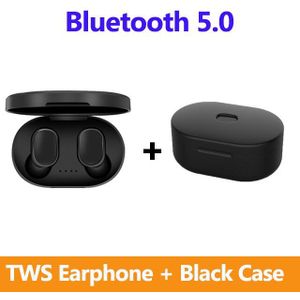 A6S TWS Bluetooth 5.0 Oortelefoon Voor Xiaomi Redmi Airdots Draadloze Oordopjes Stereo Headsets Noise Cancelling Microfoon voor iPhone Huawei