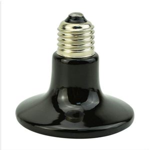 Mini Verwarming Lamp Keramisch Verwarmingselement Lamp Voor Reptiel Huisdier Schildpad Hagedis 220V Temperatuurregelaar 25/50/75/100/150W