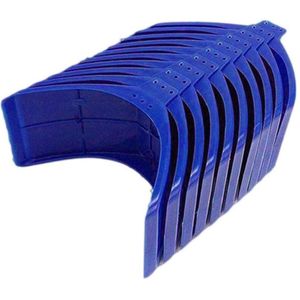 10 Duif Rekken, Plastic Duif Rack, Duif Rack, Dovecote, Vogel Benodigdheden (Blauw)