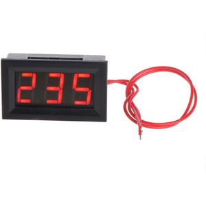 2 Draad 0.56 \ ""Ac 30V-500V Led Digitale Voltmeter Voltage Meter Monitor Tester Voor 110V 220V 380V