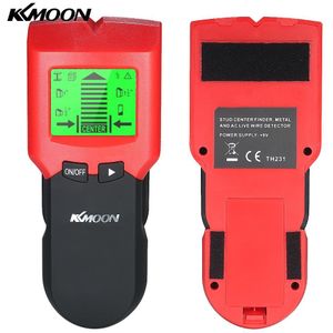 Kkmoon Stud Finder Muur Detector Zoeken Metalen Digitale Hout Studs Center Kabel Live Wire Scanner Waarschuwing Detection Met Lcd