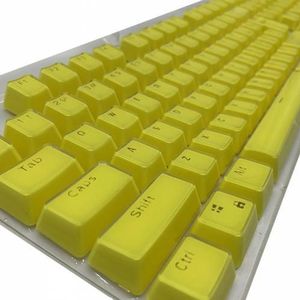 104 Stks/set Clear Backlight Keycap Cover Vervanging Voor Cherry Universele Mechanische Toetsenbord 104 Toetsen Caps