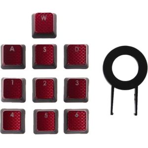 10 Stks/pak Keycaps Voor Corsair K70 K65 K95 G710 Rgb Strafe Mechanische Toetsenbord
