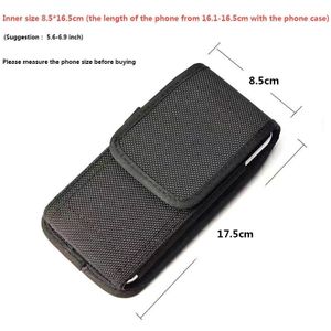 Universele Mobiele Telefoon Heuptas Voor Iphone11 Xr X Xs 6 7 8 Plus Pu Lederen Riem Clip Telefoon Cover voor Xiaomi Huawei