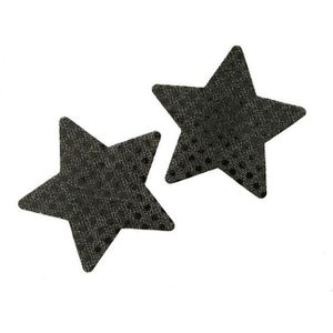 10 paar (20 Stuks) pailletten Stars Vorm Borst Stickers Pasties Vrouwen Tepel Cover-niet-sensibiliserend lijm met een zachte