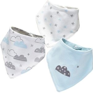 Insular 3 Stks/set Slabbers Bandana Katoen Babadores Para Bebe Baby Speeksel Handdoek Baby Bandana Kwijlen Slabbetjes