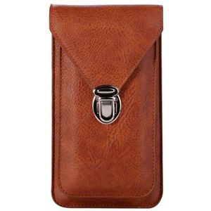 Universal 4.7 ~ 6.5 ''Leather Phone Pouch Tassen Haak Lus Riem Clip Case Voor Samsung Note 20 10 9 8 Portemonnee Zakken Voor Iphone 12 11 Xr