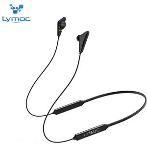 Lymoc Q5 Bluetooth Oortelefoon Sport Draadloze Hoofdtelefoon 48Hrs Gesprekstijd Nekband Stereo Headsets Running Voor Iphone Xiaomi Huawei