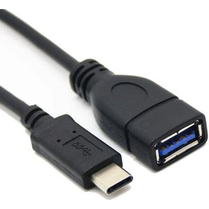 OTG USB3.0 Verlengkabel USB 3.1 Type C Male naar USB 3.0 Vrouwelijke Connector Data Cord Voor Tablet Telefoon