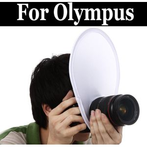 Universal Folding Fotografie Flash Lens Diffuser Reflector Voor olympus VG 110 120 145 160 VH 410 515 VR 320 330 340 XZ 1 2 iHS